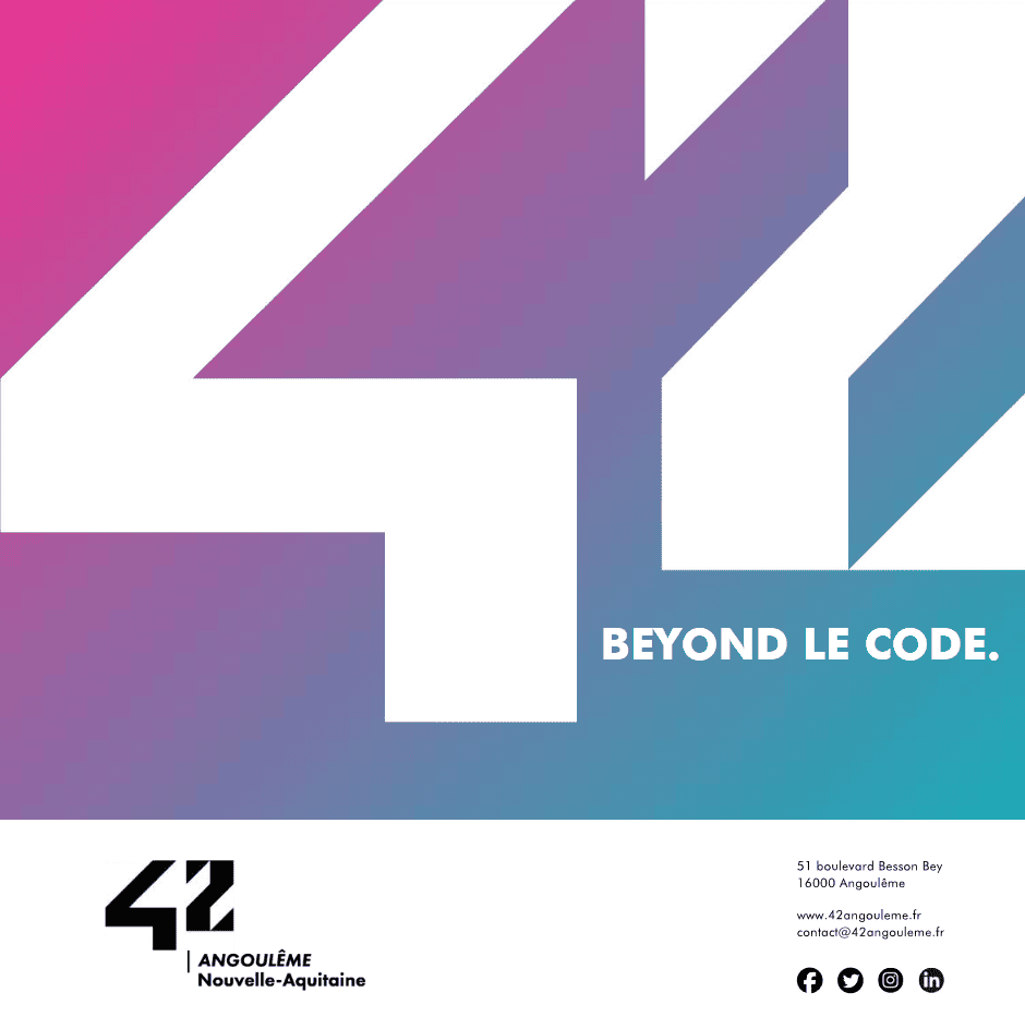 Plaquette pour l'orientation des étudiants | 42 Angoulême.