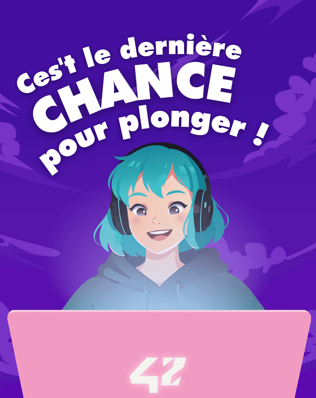 Post Instagram pour promouvoir la piscine, août 2026.